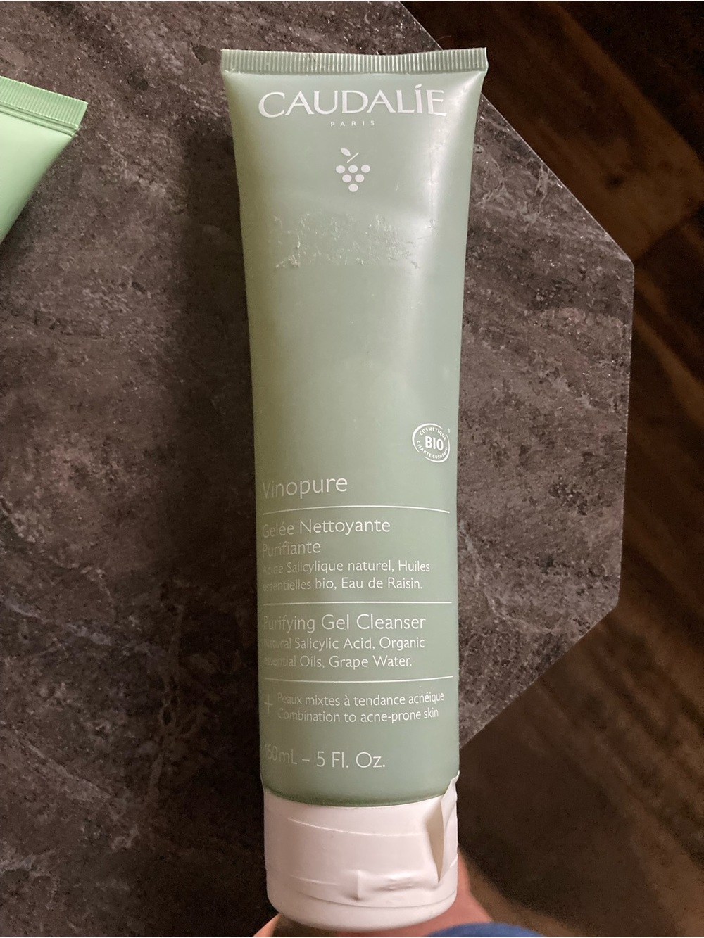 Caudalie Vinopure Purifying Gel Cleanser — Light Green